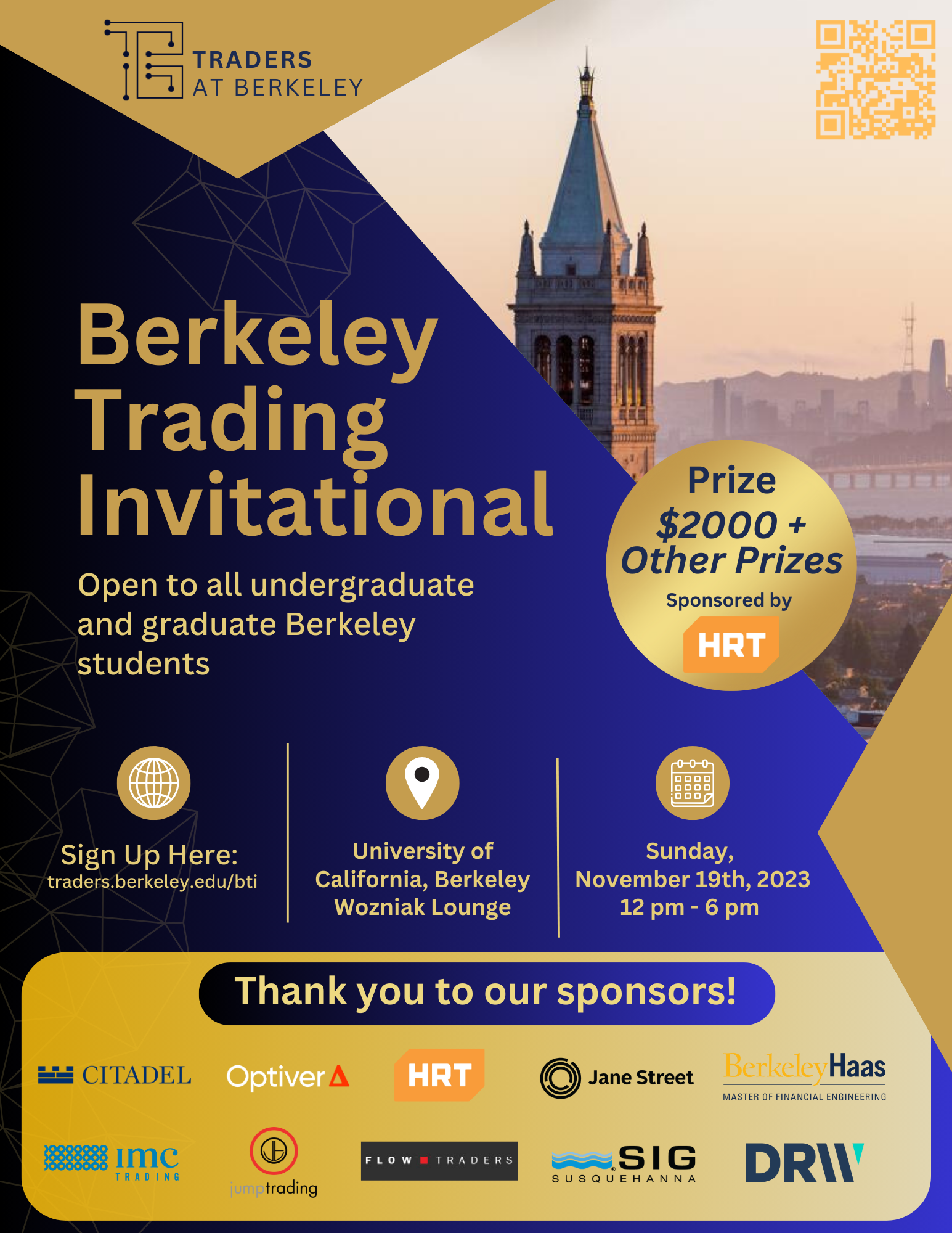 Berkeley Trading Invitational Banner